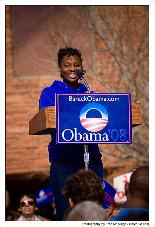 Barack Obama Rally - Photos By Fred Morledge - ( PhotoFM.com ) - 20