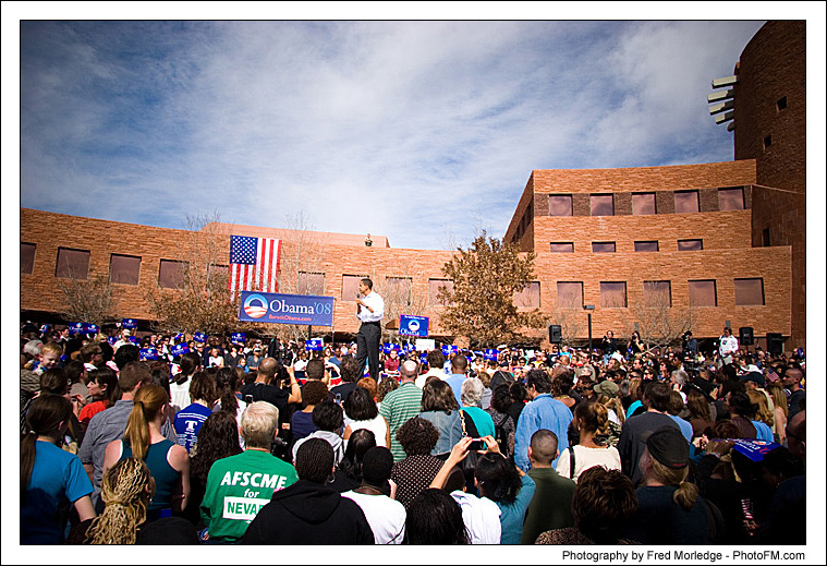 Barack Obama Rally - Photos By Fred Morledge - ( PhotoFM.com ) - 28