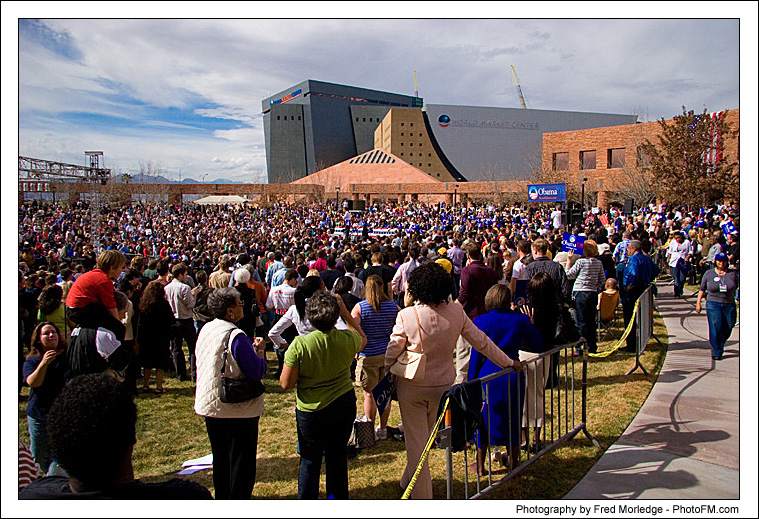 Barack Obama Rally - Photos By Fred Morledge - ( PhotoFM.com ) - 29