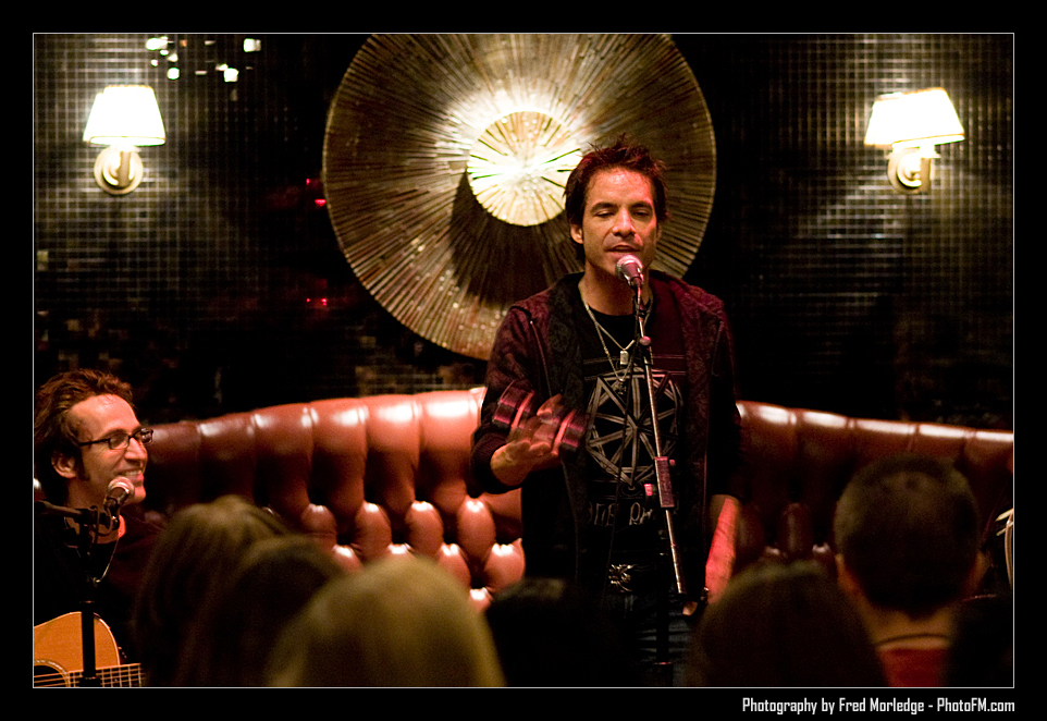 Pat Monahan of Train - Mix 94.1 Underground Lounge - Hard Rock Las Vegas, NV - Body English - 10.5.2007 - 055